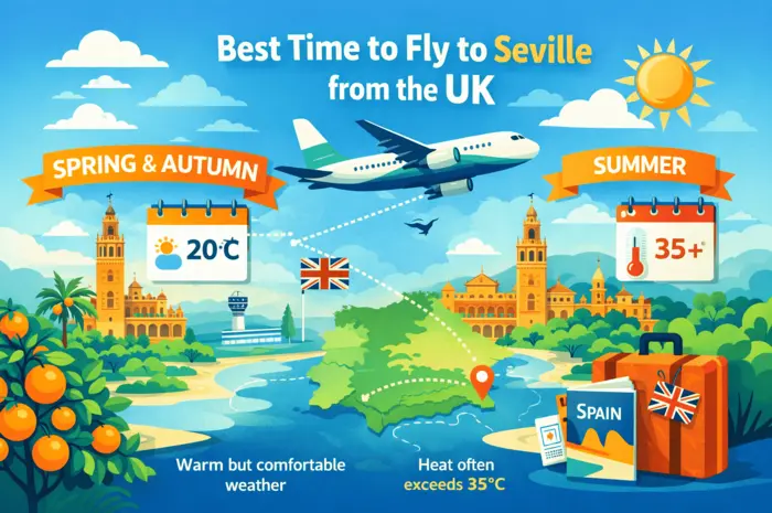 Best Time to Fly to Seville from the UK
