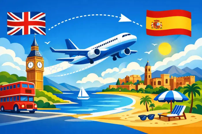 UK to Malaga Flight Time