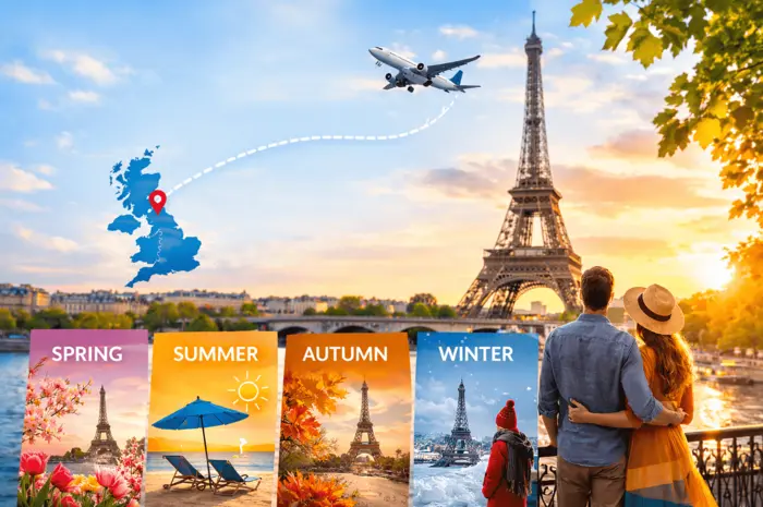 Best Time to Fly to France from the UK