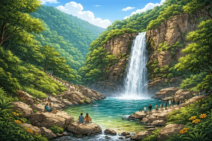 Sajikot Waterfall, Pakistan