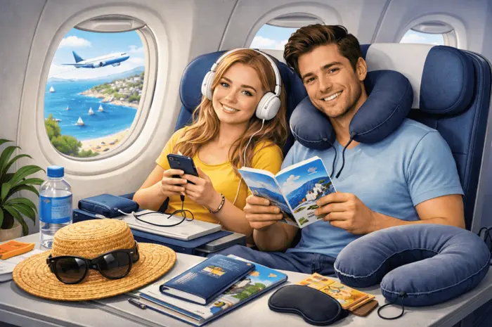 Tips for a Comfortable Flight to Greece
