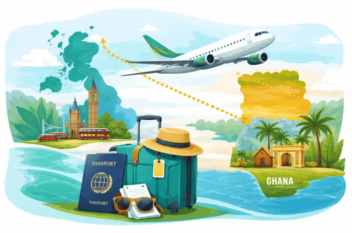 UK to Ghana Flight Time