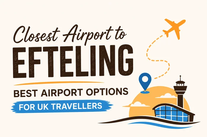 Closest Airport to Efteling